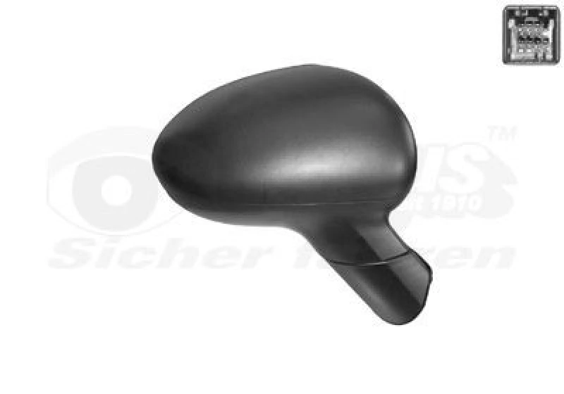 Image of VAN WEZEL Wing mirror VAN WEZEL 8323808