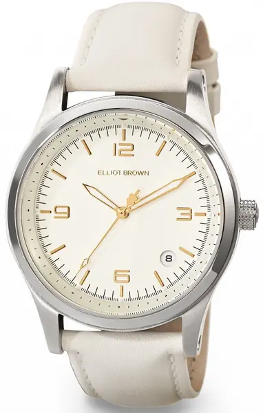 image of Elliot Brown Watch Kimmeridge Ladies - White ELB-094