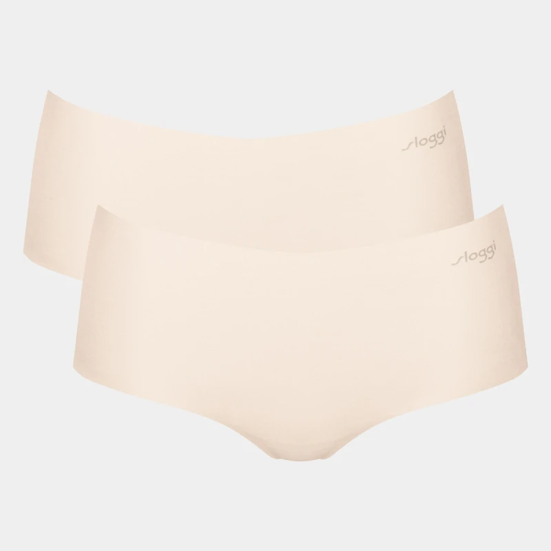 Image of Sloggi Pack of 2 Zero Modal Shorts Angora Ecru Modal M