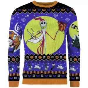 Image of The Nightmare Before Christmas Christmas Jumper (Size S)