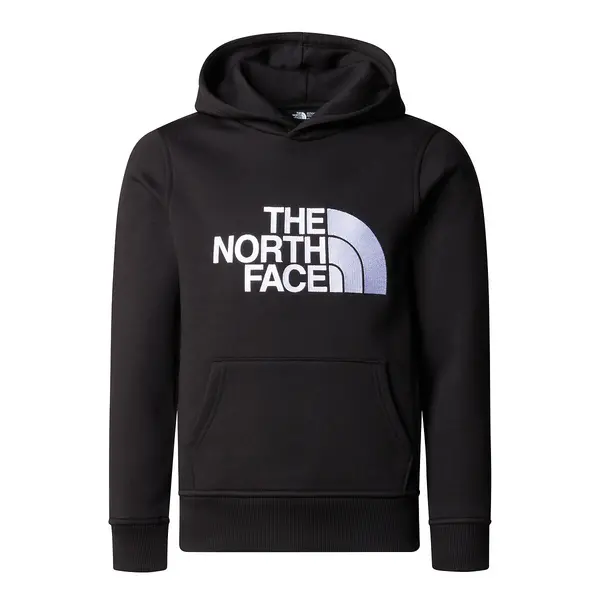 Image of Drew Peak Cotton Hoodie with Embroidered Logo