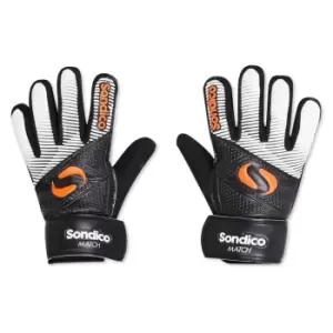 image of Sondico Match Junior Goalkeeper Gloves - Black