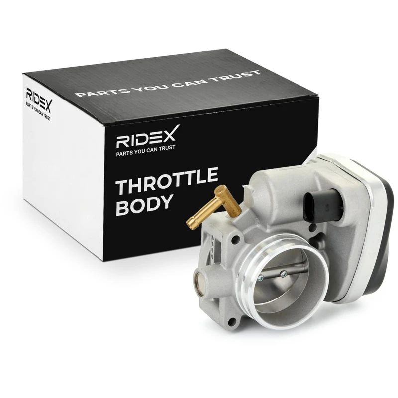 Image of RIDEX 158T0067 Throttle Ø: 57mm, with gasket/seal Throttle body (158)