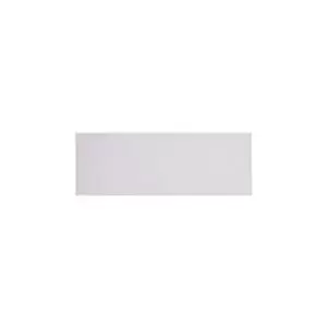 image of Johnson Tiles Tones White Satin Ceramic Wall Tile, Pack Of 17, (L)400mm (W)150mm