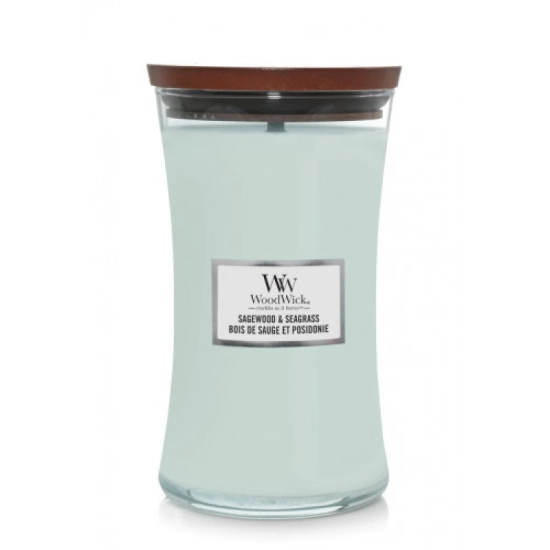 Image of WoodWick Sagewood and Seagrass 42896104423579