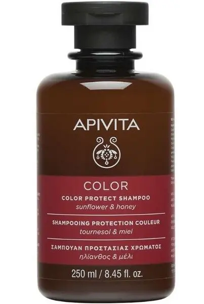 image of Apivita Color Protect Sunflower & Honey Shampoo 250ml