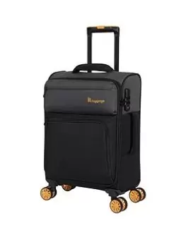 Image of IT Luggage Duo Tone Cabin Pewter/Black 8 Wheel Suitcase