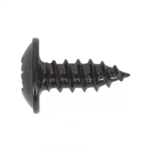 Image of Self Tapping Screw 3.5 X 10MM Flanged Head Black Pozi BS 4174 Pack of 100