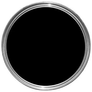 image of Fortress Black Gloss Metal Paint 750ml