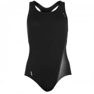 image of Zone3 Classic F Swimsuit - Black/Silver