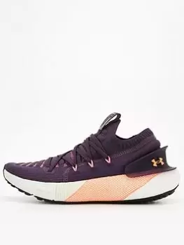 image of Under Armour Hovr Phantom 3 Trainers - Purple, Purple, Size 6, Women