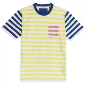 Image of Ted Baker Stripe T-Shirt - Multi