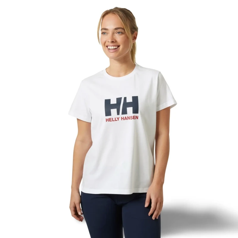 Image of Helly Hansen Womens T-Shirt Helly Hansen Logo 3.0 Blanc Female 2XL