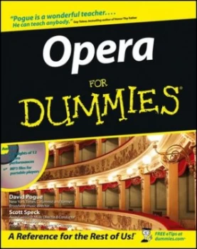 Image of Opera for Dummies by David Pogue Paperback