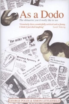 Image of As a Dodo by George Poles Hardback