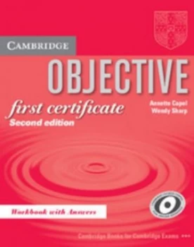 Image of Objective First Certificate. Workbook with Answers by Annette Capel Book