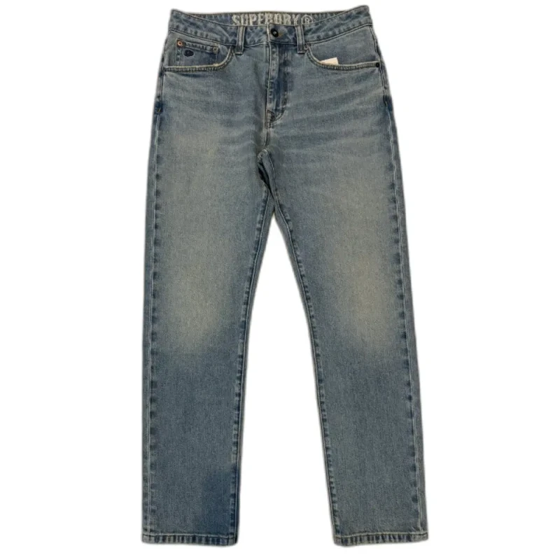 Image of Superdry Slim Straight Jeans Superdry Vintage Bleu Male 30x32