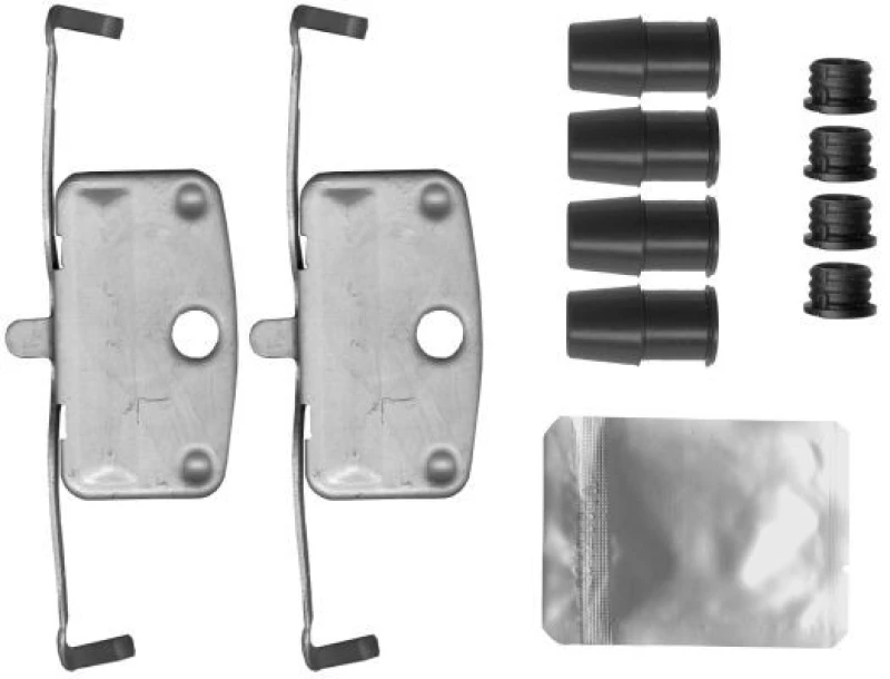 Image of Accessory Kit, brake caliper TEXTAR 82541200