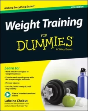 Image of Weight training for dummies by LaReine Chabut