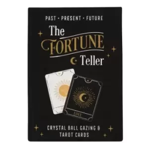 Image of The Fortune Teller Tarot Card Velvet Notebook