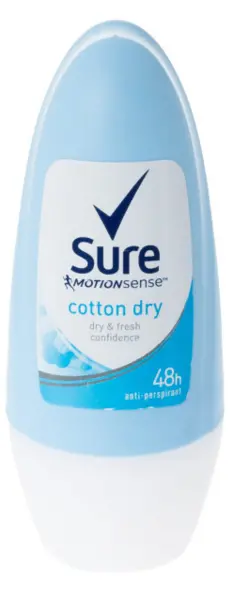 image of Sure Motion Sense Cotton Dry Deodorant 50ml