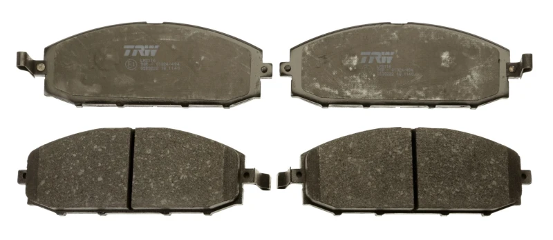 Image of TRW GDB3222 Brake pad set with acoustic wear warning Brake Pad Set,disc brake (402)