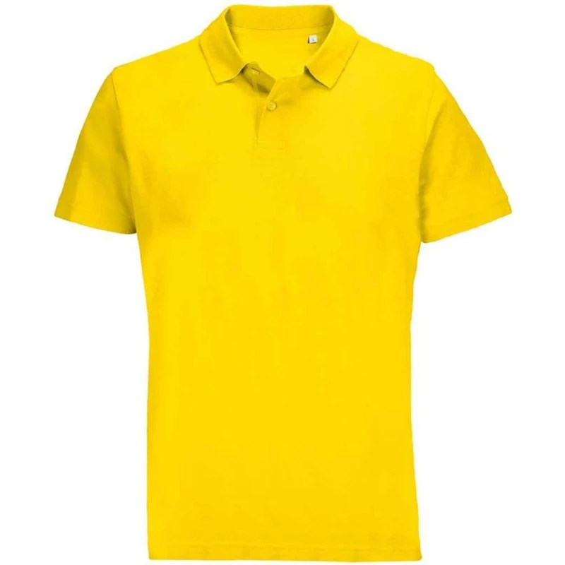 Image of SOL'S Pulse Pique Polo Shirt in Gold Size: Small Gold Unisex S