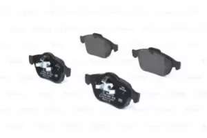Image of Bosch 0986494033 BP347 Brake Pad Set Disc Brake Front Axle