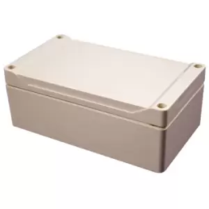 image of Hammond 1555J2GY Watertight PC Enclosure Styled Lid 160 x 90 x 60 Grey