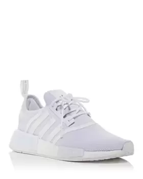 Image of Adidas Womens NMD R1 Primeblue Knit Low Top Sneakers