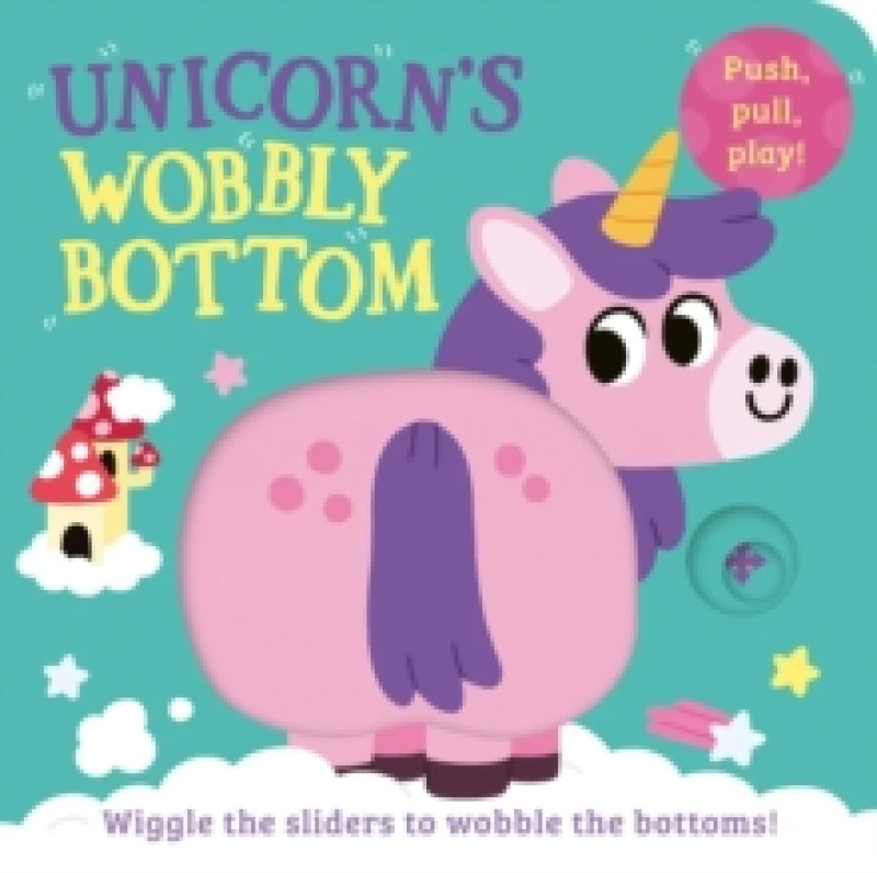 Image of Unicorns Wobbly Bottom Board book