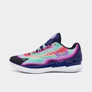 image of Under Armour Curry 1 Low Flotro Nm, Black / White / Lunar Purple, size: 7+, Unisex, Basketball Performance, 3025633-001