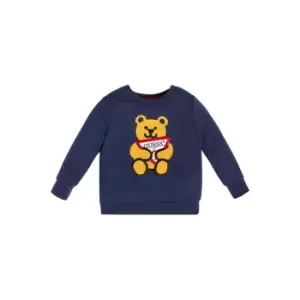 Image of Guess Bear Sweatshirt - Blue