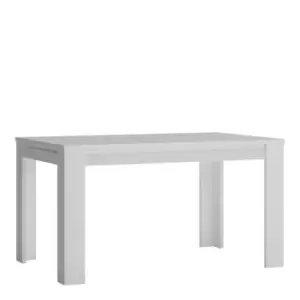 image of Novi Extending Dining Table In Alpine White