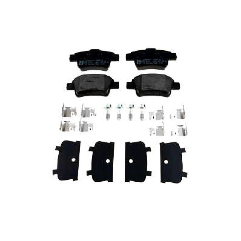 Image of ZIMMERMANN 24349.175.2 Brake pad set Rear Axle, with spring, with bolts/screws Brake Pad Set,disc brake (402)