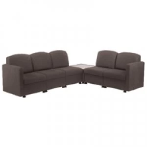 Image of Arista Modular Reception Charcoal Chair KF74203