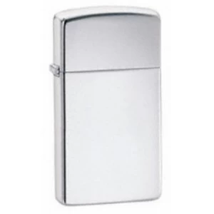 Image of Zippo Slim High Polished Chrome Lighter