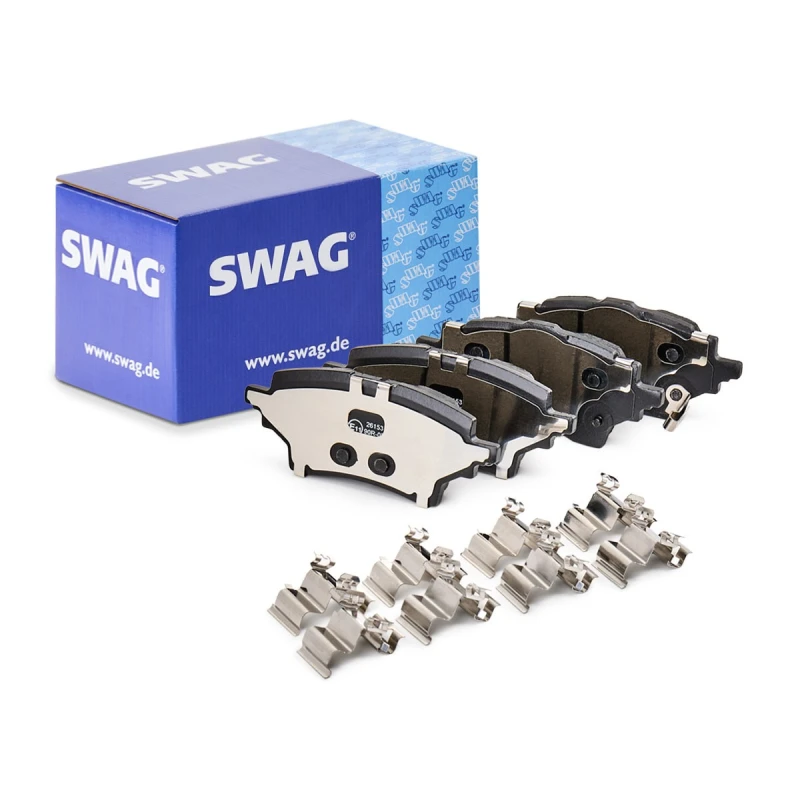 Image of Brake pad set SWAG 33 10 6652
