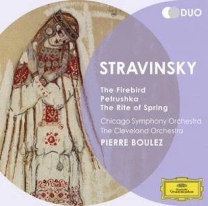 Image of Stravinsky The Firebird/The Rite of Spring/Petrushka by Igor Stravinsky CD Album