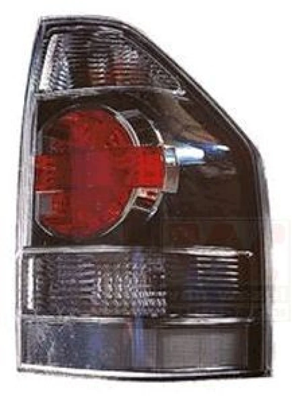 Image of VAN WEZEL 3246922 Rear light with bulb holder, Right Combination Rearlight (391)