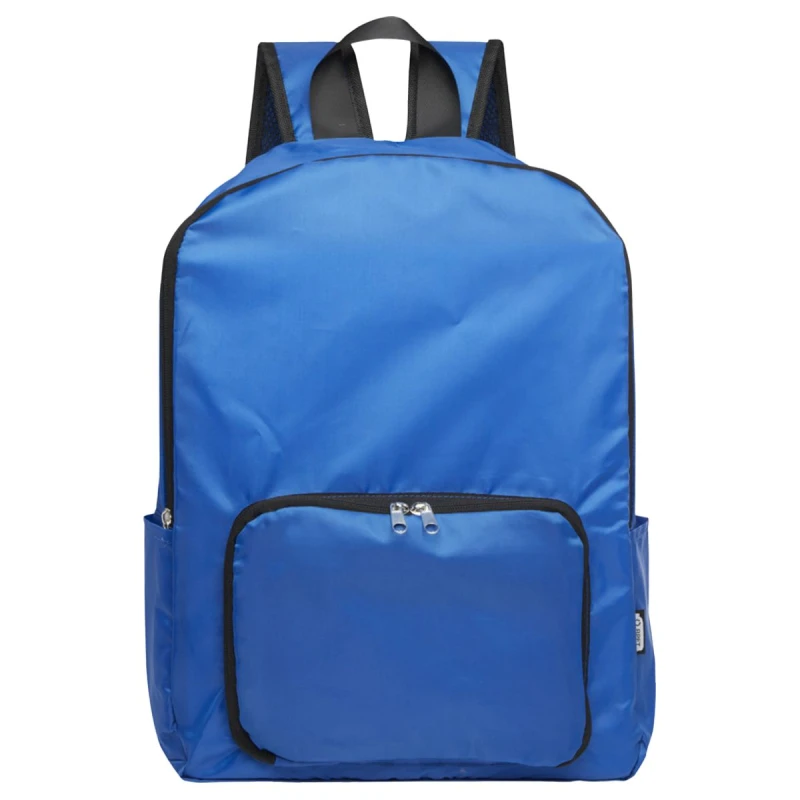 Image of Floso Mens RPET Foldable 15L Backpack in Blue Blue Male