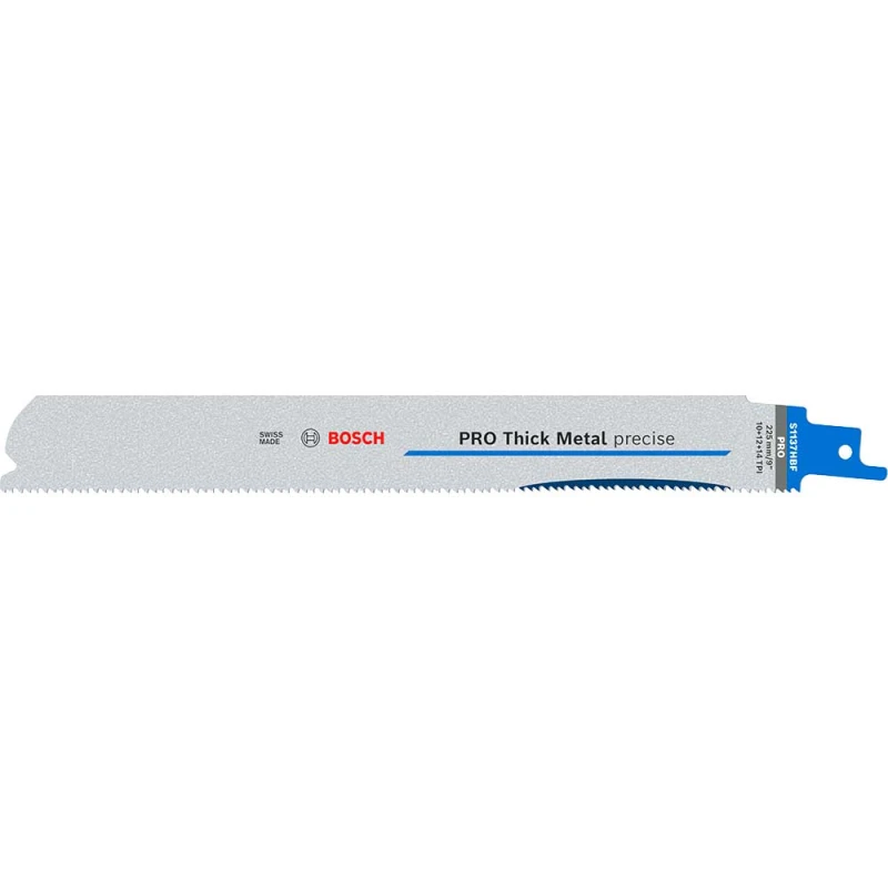 Image of Bosch PRO S1137HBF Thick Metal Precise Cutting Sabre Saw Blade 2608658998 Qty: Pack of 5