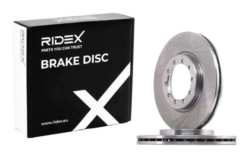 Image of Brake disc RIDEX 82B1615