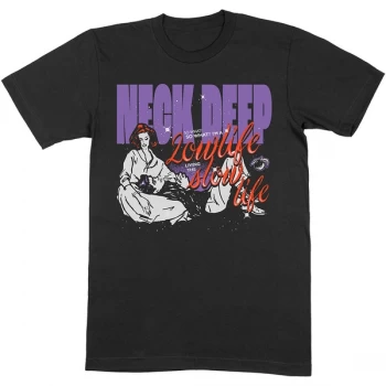 Image of Neck Deep - Lowlife Couple Unisex Large T-Shirt - Black