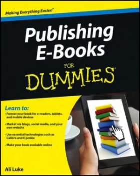 Image of Publishing E-Books for Dummies by Ali Luke Book
