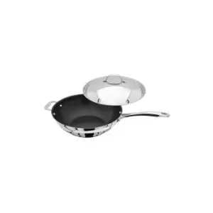 image of Stellar 7000 Non-Stick 30cm Wok with Lid