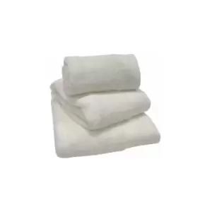 Image of Luxury 100% Egyptian Cotton White Towels Hand Towel 50x90cm