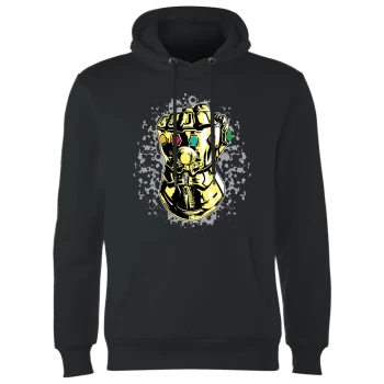 Image of Marvel Avengers Infinity War Fist Comic Hoodie - Black - S