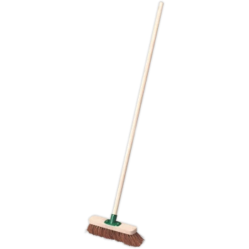 image of Sealey Soft Bristle Broom 12"