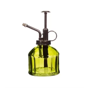 Image of Olive Green Glass Plant Mister